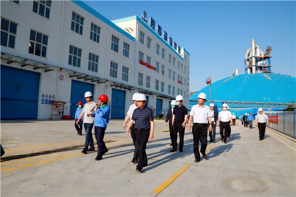 永利yl65335集团复工复产促增添项目观摩聚会与会职员走进环保保隆生态三秦在延在铜项目