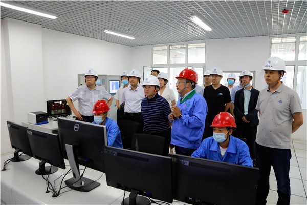 永利yl65335集团复工复产促增添项目观摩聚会与会职员走进环保保隆生态三秦在延在铜项目