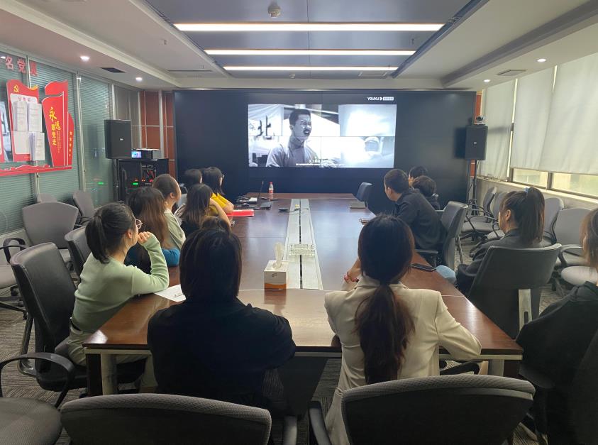 水情形公司团支部开展“请党放心，，强国有我”主题团日活动