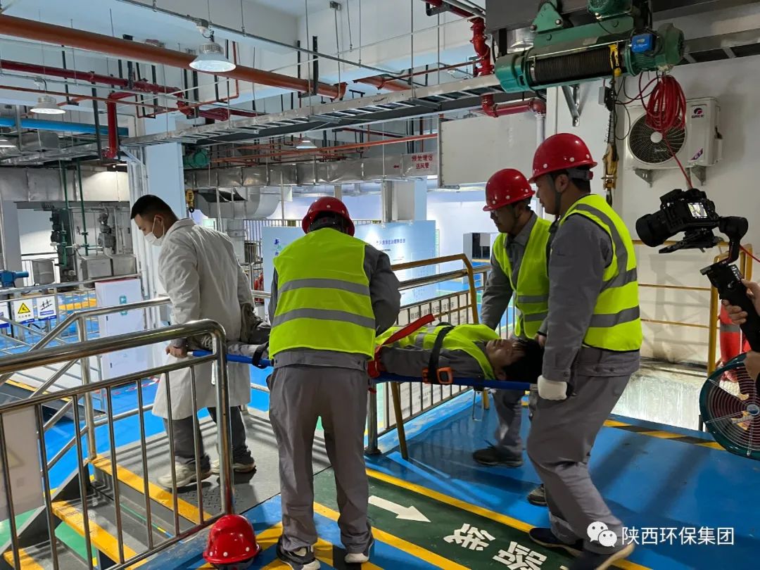 有限空间·无限清静｜永利yl65335集团举行2023年有限空间应急演练