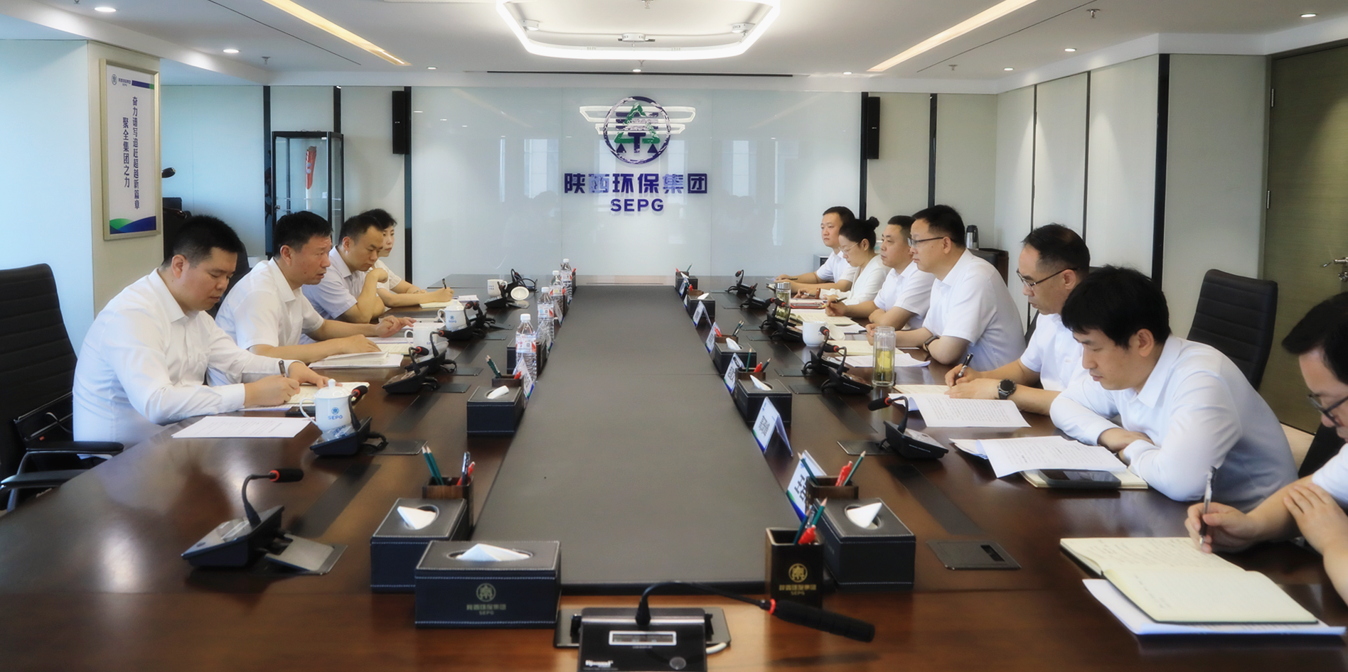 省国资委副主任杨爱民到永利yl65335集团调研指导党纪学习教育事情