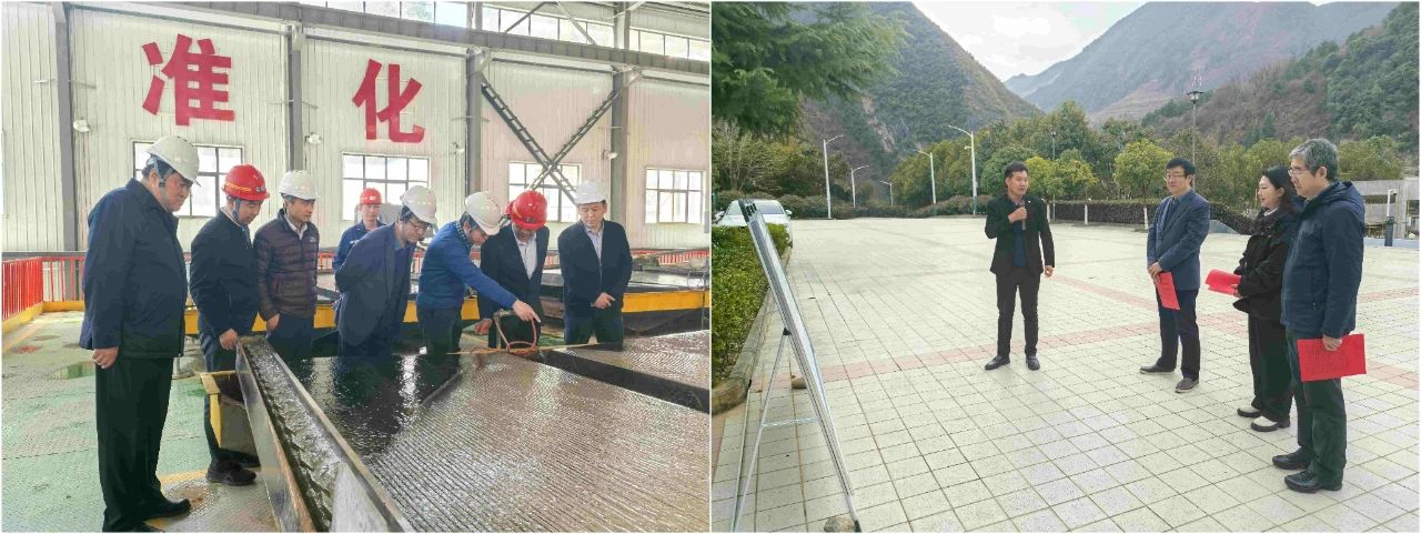 永利yl65335集团外部董事赴鼎丰矿业公司、、、水情形公司镇安污水处理厂调研指导事情