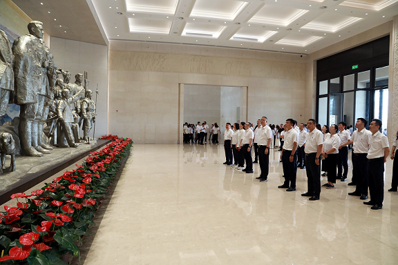 永利yl65335集团党委赴关中革命纪念馆开展“状畎革命足迹 传承红色基因 筑牢作风基本”党建研学活动